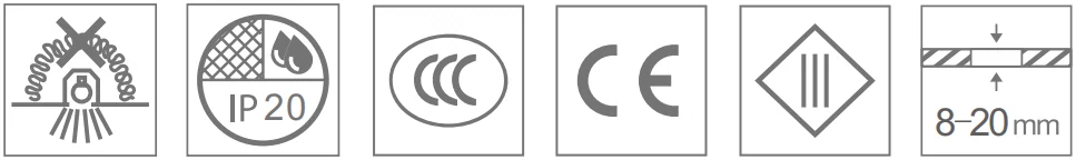 Dubai Round Trim/Fixed — техникийн тэмдэглэгээ